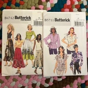 Vintage Butterick Pattern Bundle UNCUT